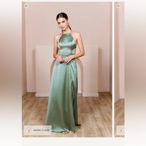Revelry Haven Satin Dress size 8